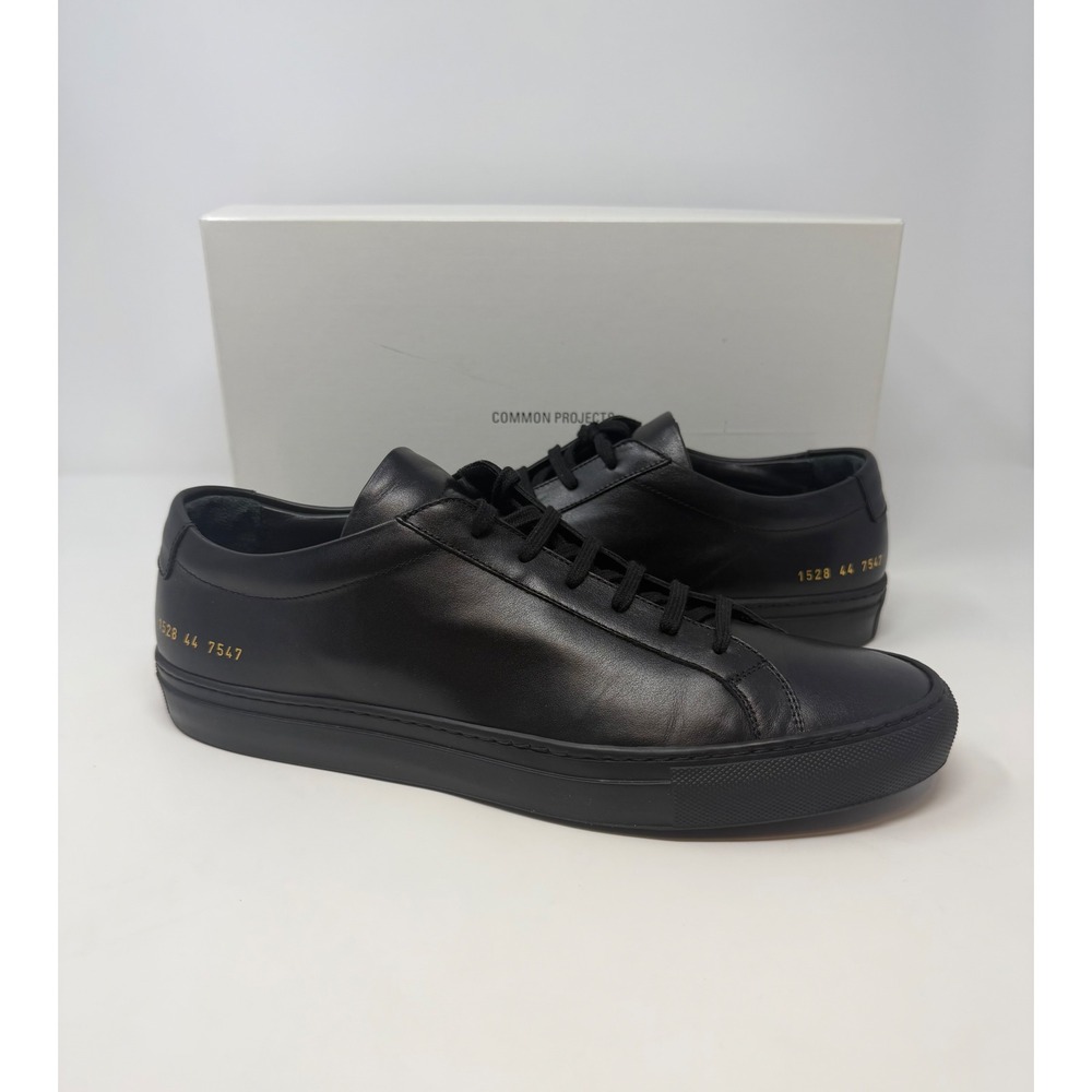 Common Projects Achilles Low Top Sneaker Black Size 11 US 44 EU